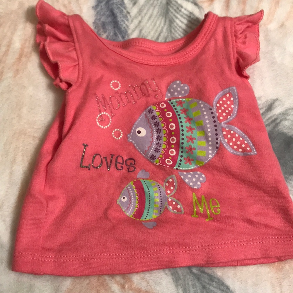 Newborn fish shirt